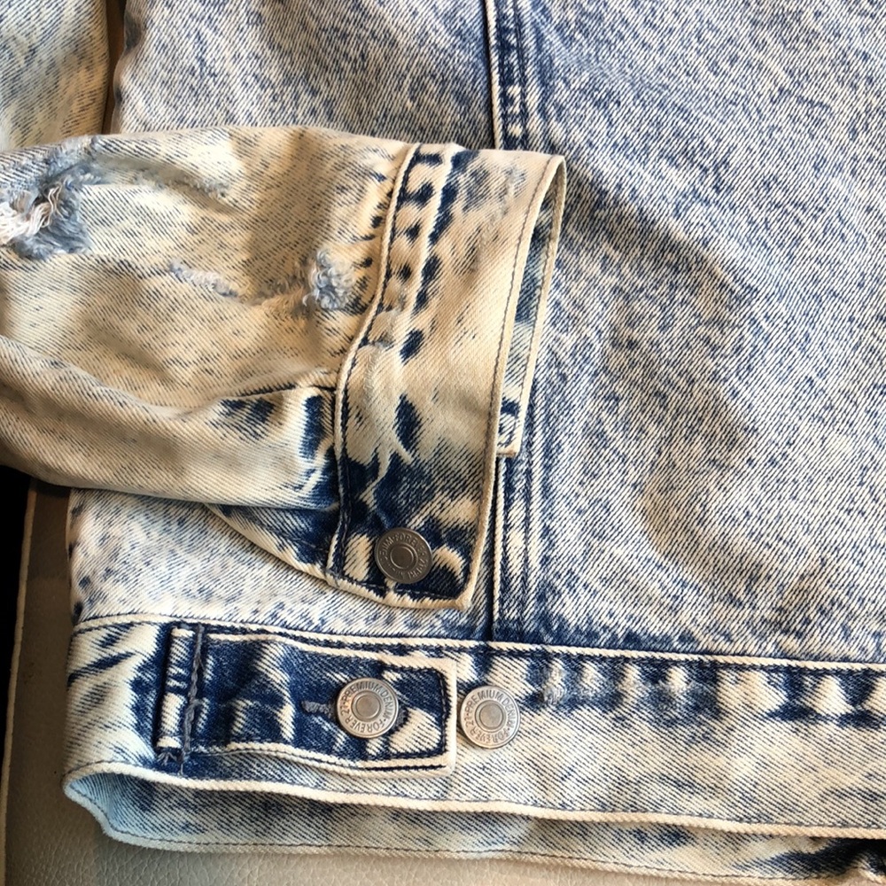 Forever 21 NWOT denim blue jean jacket - Picture 8 of 11